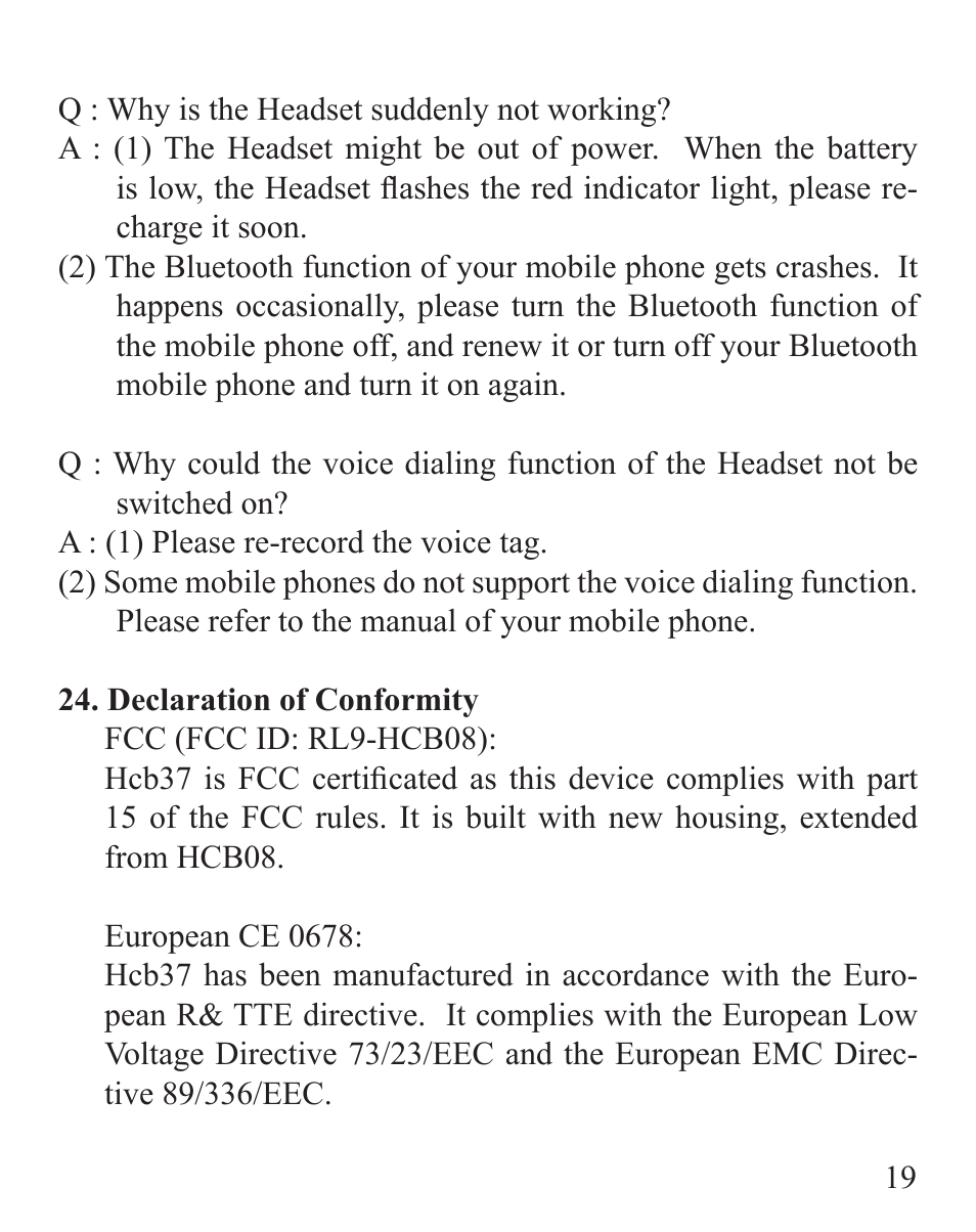 Huey Chiao HCB37 User Manual | Page 21 / 24