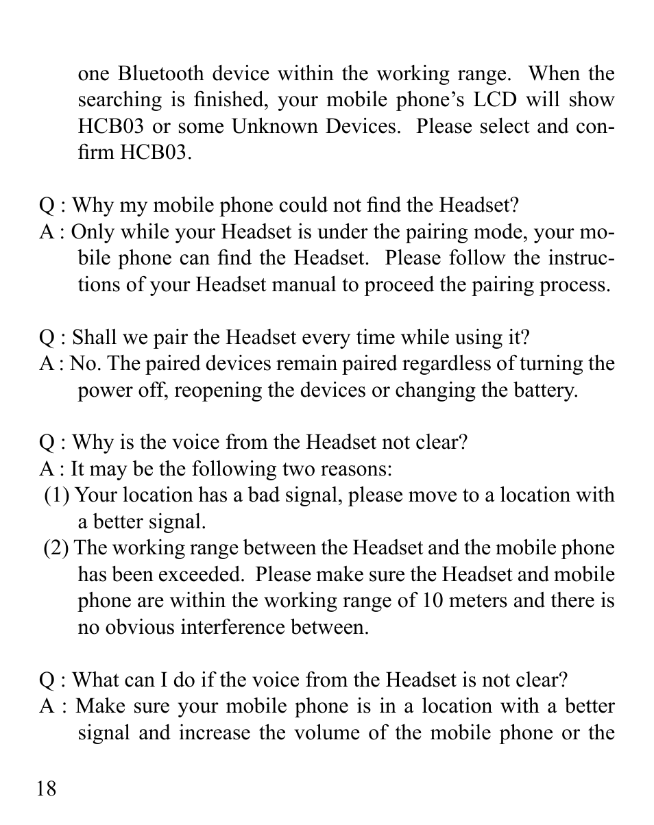 Huey Chiao HCB03 User Manual | Page 20 / 24