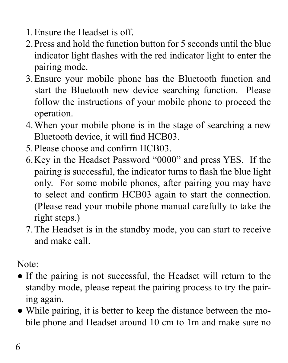 Huey Chiao HCB03 User Manual | Page 8 / 24