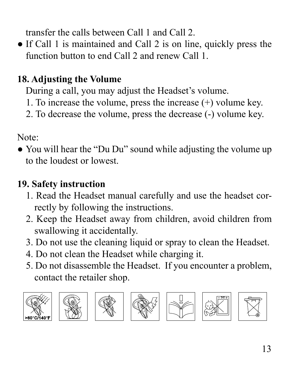 Huey Chiao HCB31 User Manual | Page 15 / 24