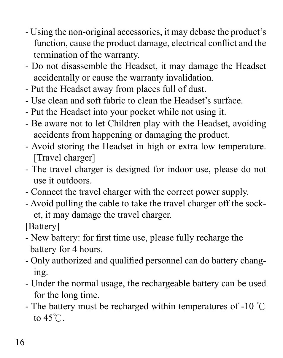 Huey Chiao HCB31 User Manual | Page 18 / 24