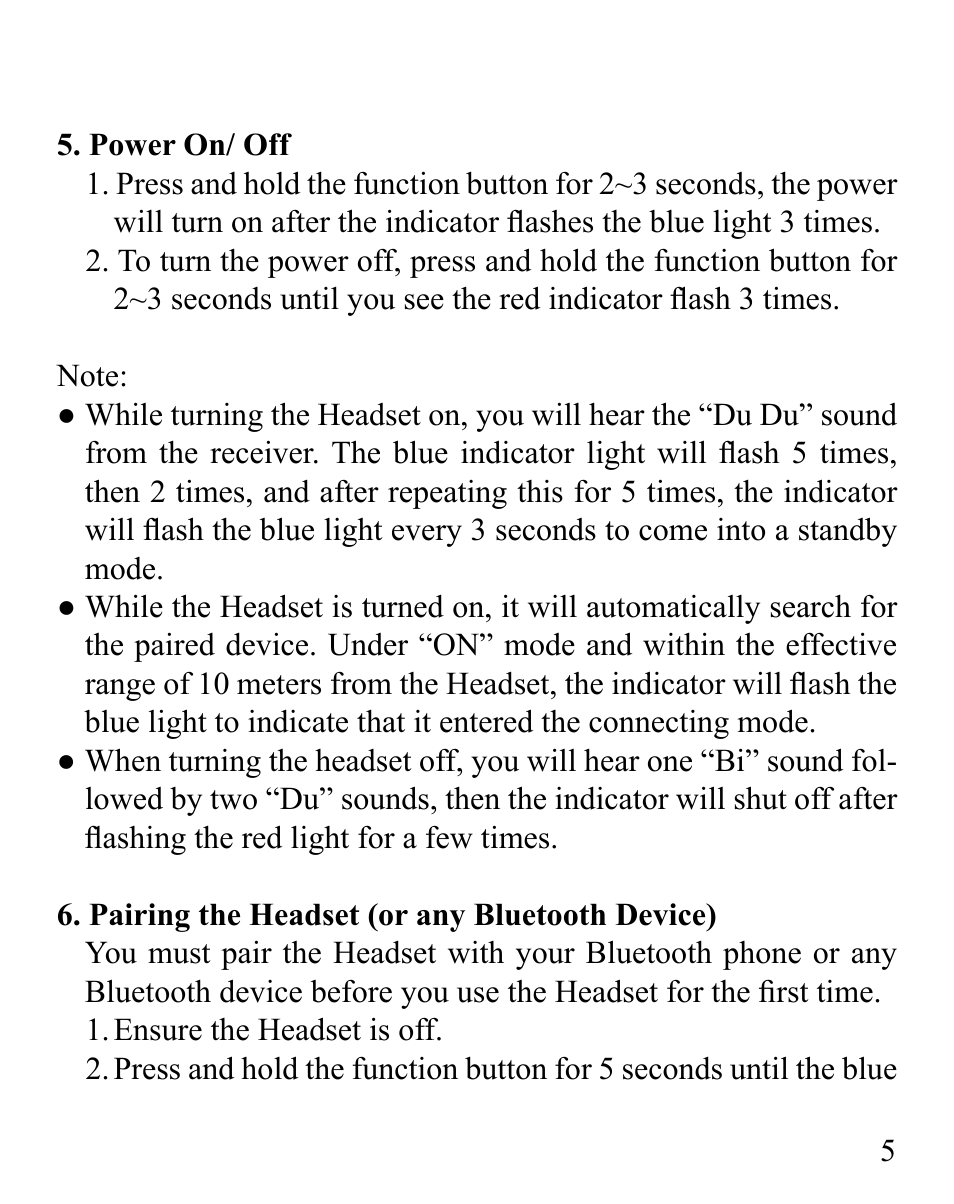 Huey Chiao HCB31 User Manual | Page 7 / 24