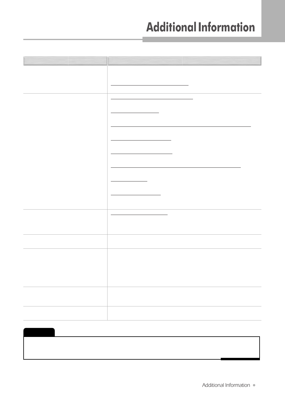 Additional information | H & B DRX-430 User Manual | Page 43 / 46