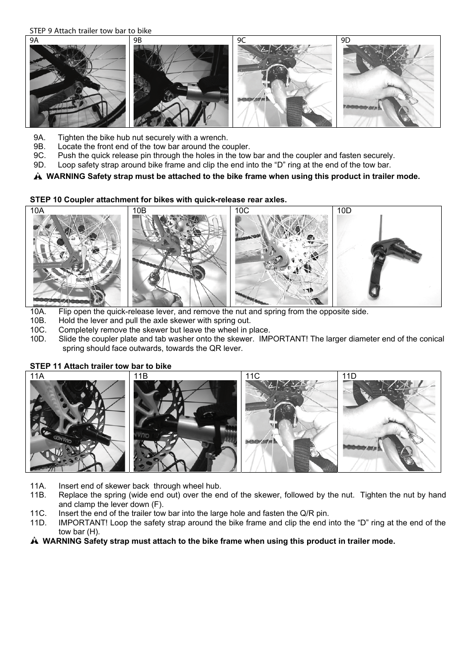 Halfords Bicycle Accessories User Manual | Page 6 / 10