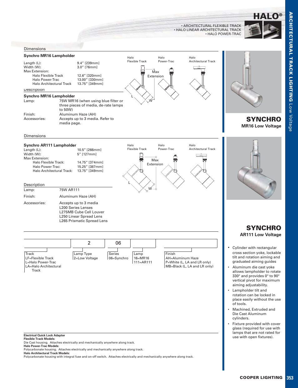 Halo Lighting System AR111 User Manual | 1 page