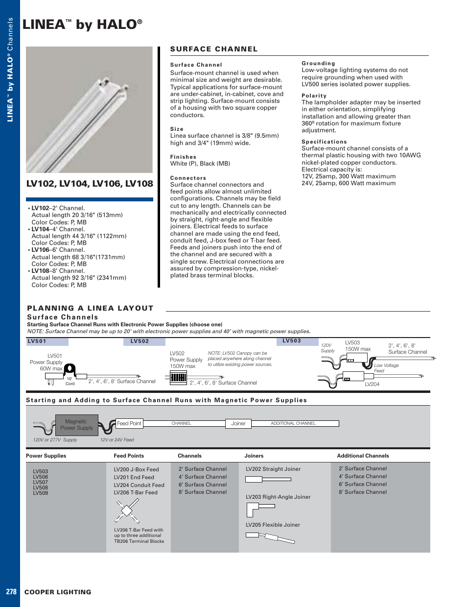 Halo Lighting System LV104 User Manual | 1 page