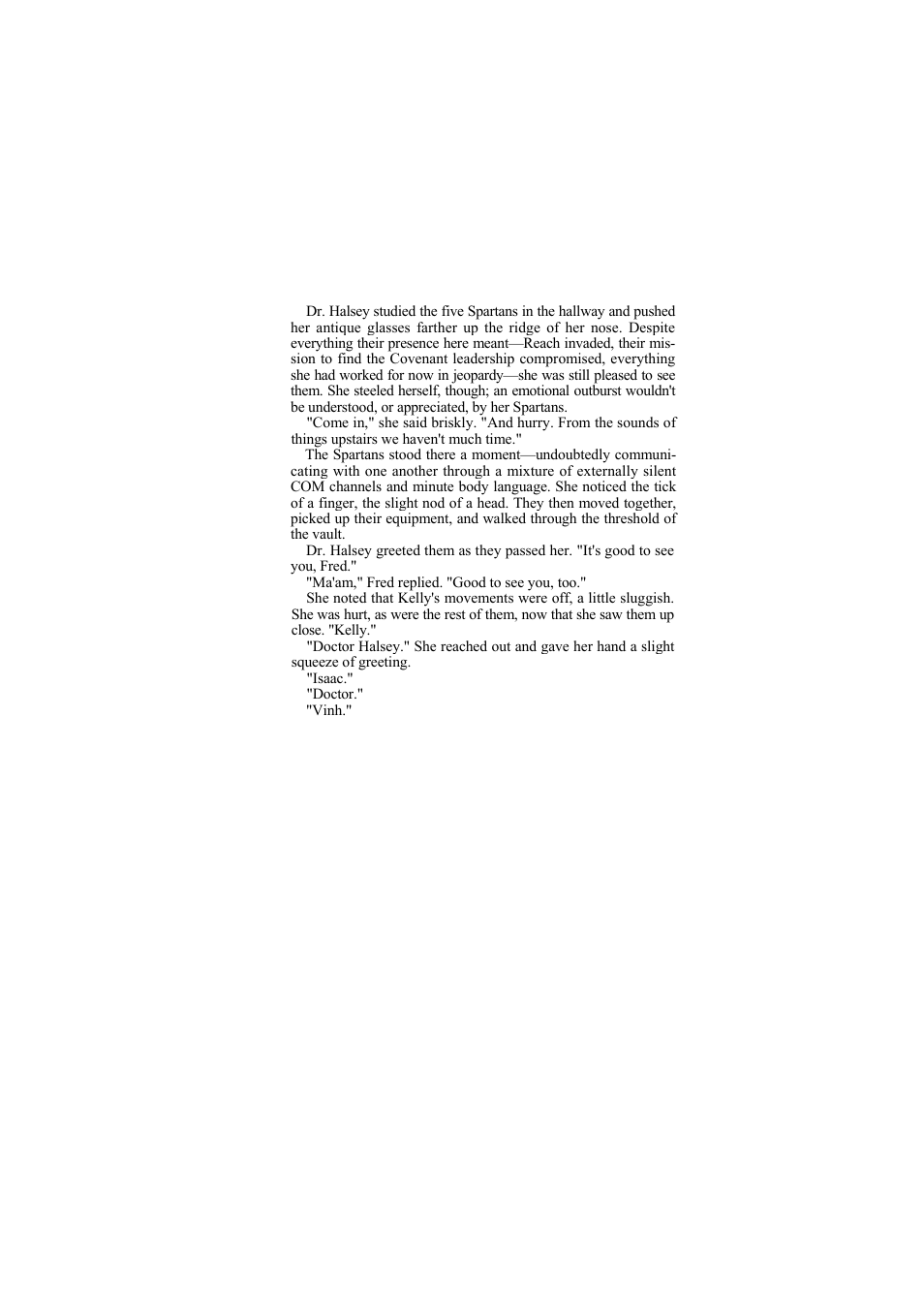 Chapter thirteen | Halo Lighting System First Strike Games User Manual | Page 124 / 344