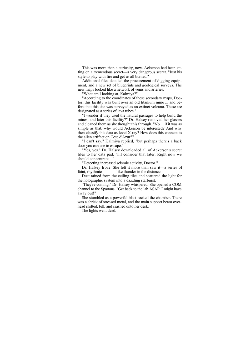 Halo Lighting System First Strike Games User Manual | Page 135 / 344