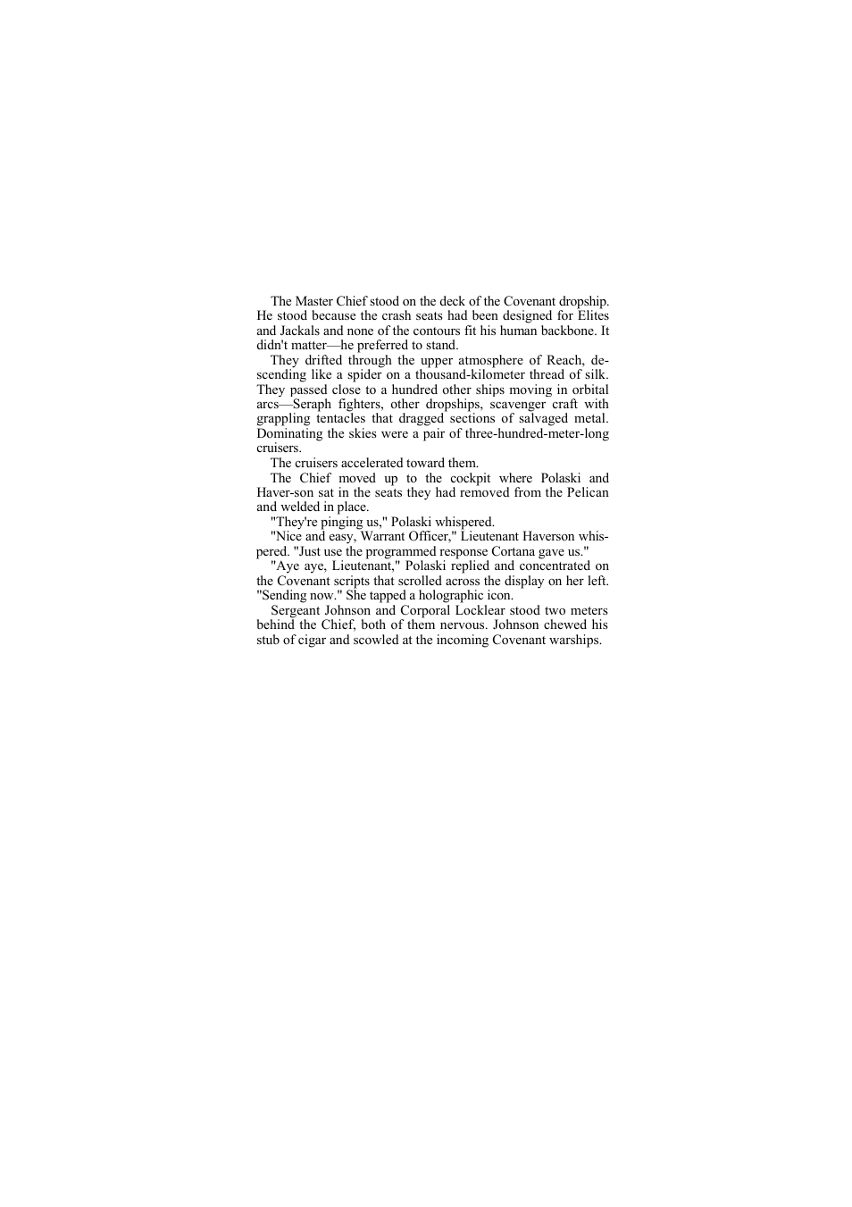 Chapter nineteen | Halo Lighting System First Strike Games User Manual | Page 177 / 344