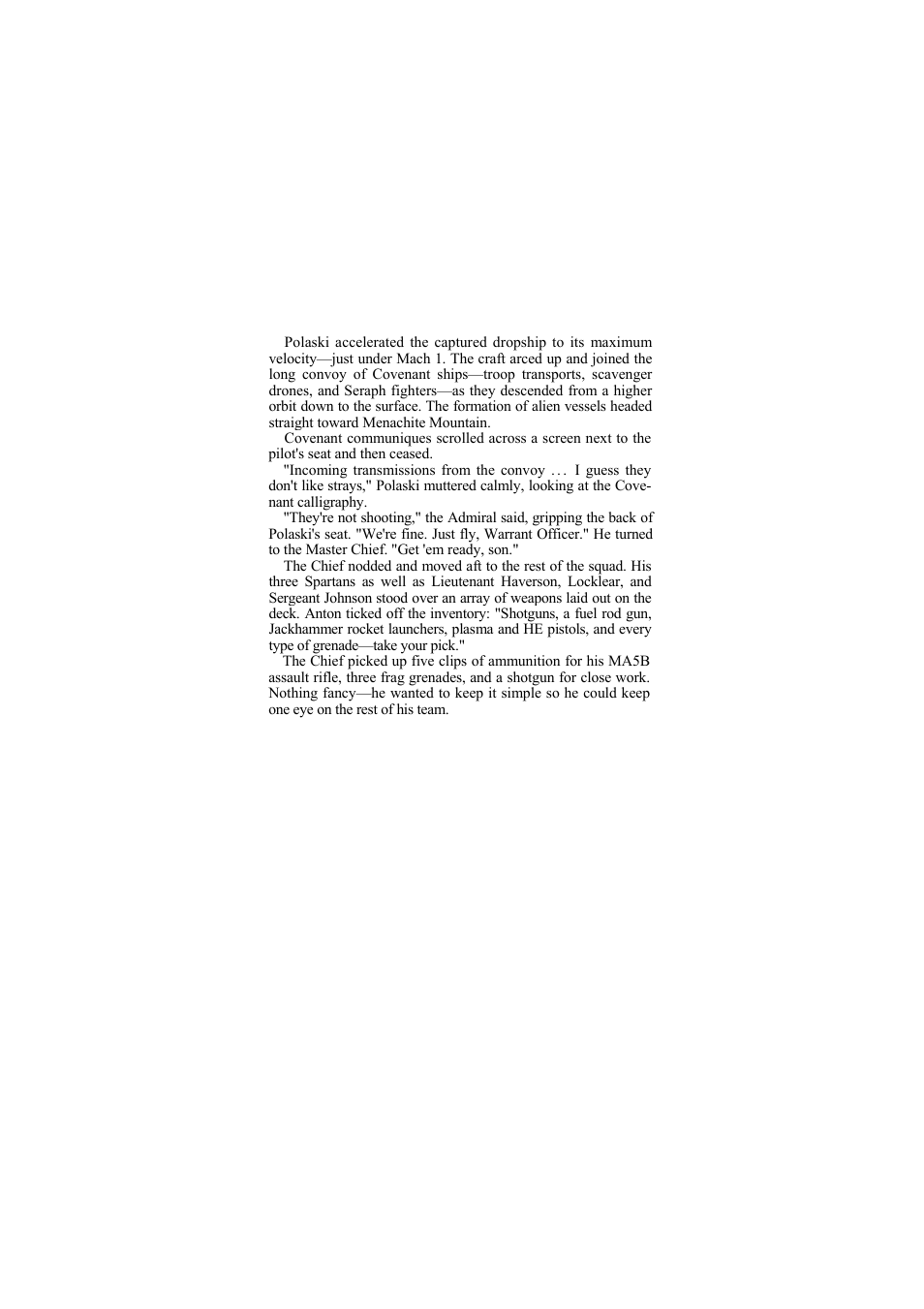 Chapter twenty | Halo Lighting System First Strike Games User Manual | Page 187 / 344