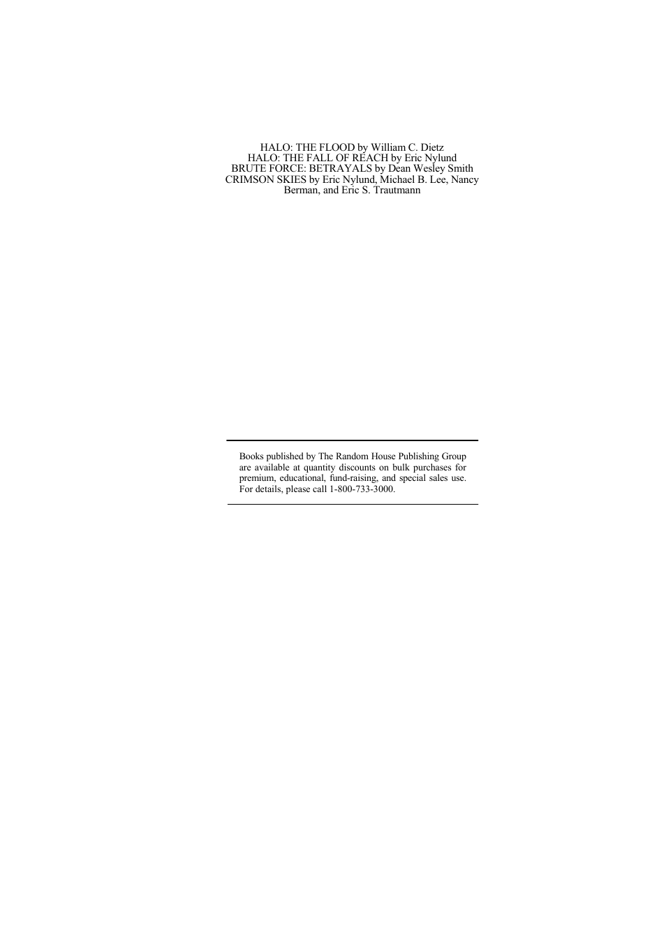Halo Lighting System First Strike Games User Manual | Page 2 / 344