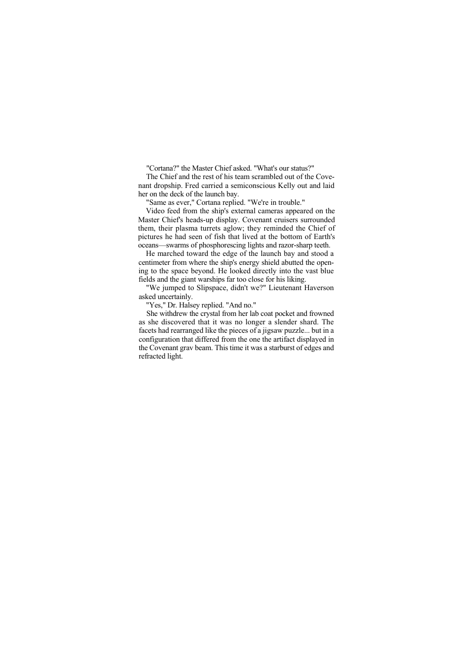 Chapter twenty-three | Halo Lighting System First Strike Games User Manual | Page 217 / 344