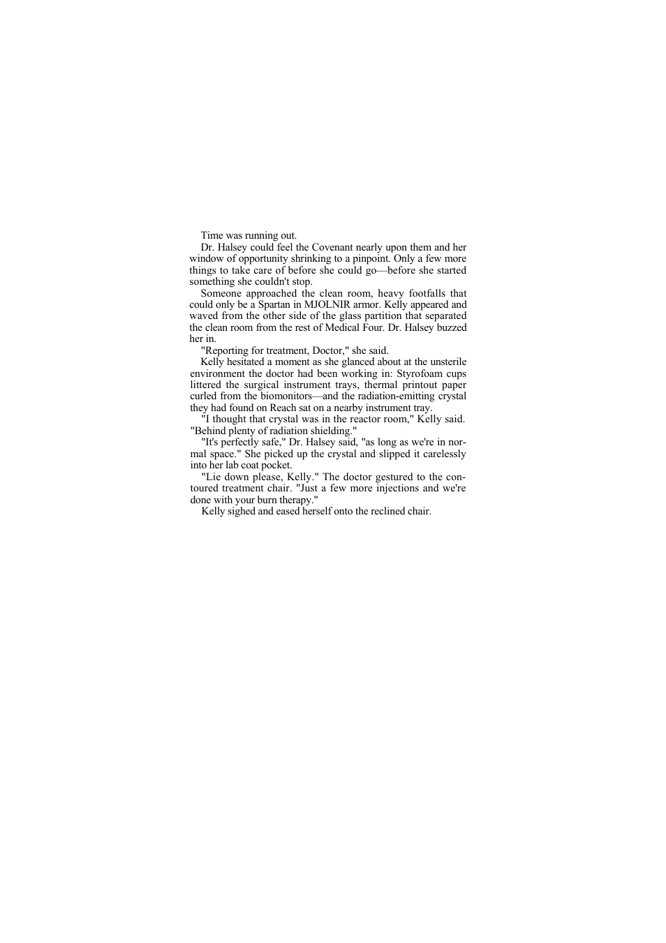 Chapter thirty | Halo Lighting System First Strike Games User Manual | Page 276 / 344