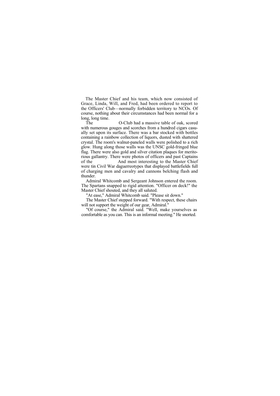Chapter thirty-one | Halo Lighting System First Strike Games User Manual | Page 290 / 344