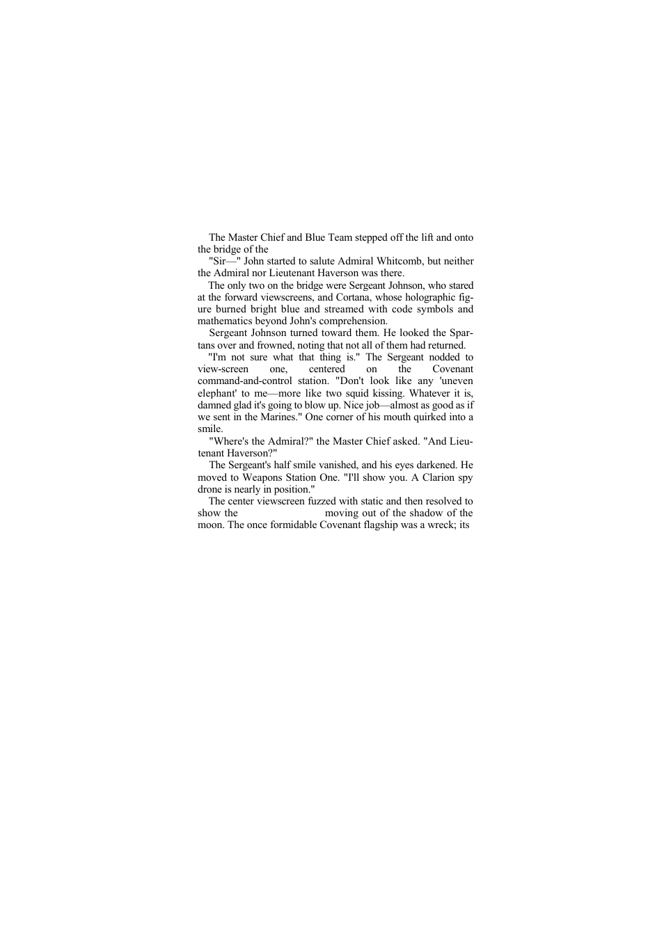 Chapter thirty-six | Halo Lighting System First Strike Games User Manual | Page 332 / 344