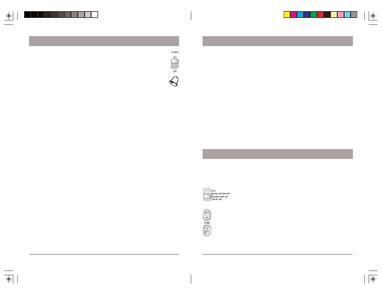 Changing the housecode, Alarm settings | HomeTech Mini Timer XPMT1 User Manual | Page 7 / 11