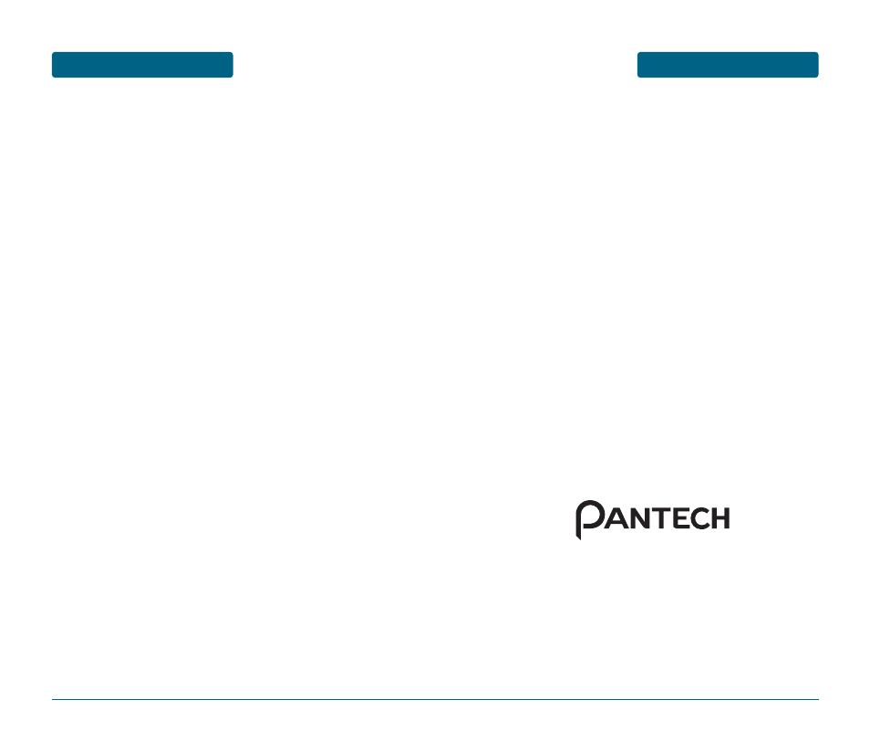 Safety and warranty, Pantech wireless, inc | Helio Ocean User Manual | Page 73 / 75