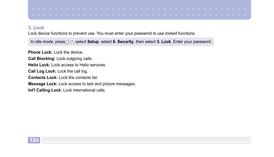 Helio Kick Flip User Manual | Page 124 / 154