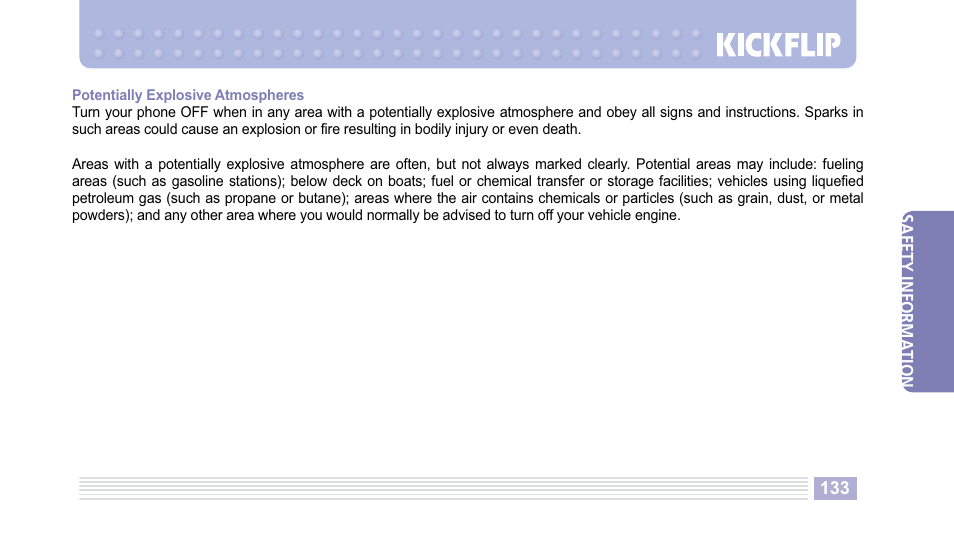 Helio Kick Flip User Manual | Page 133 / 154