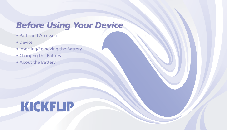 Before using your device | Helio Kick Flip User Manual | Page 15 / 154