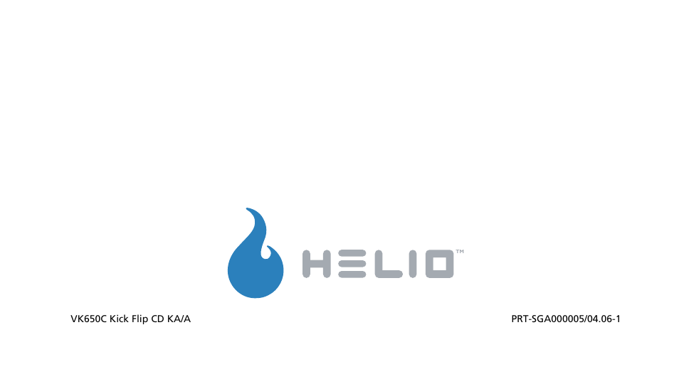 Helio Kick Flip User Manual | Page 154 / 154
