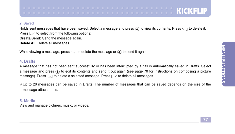 Helio Kick Flip User Manual | Page 77 / 154