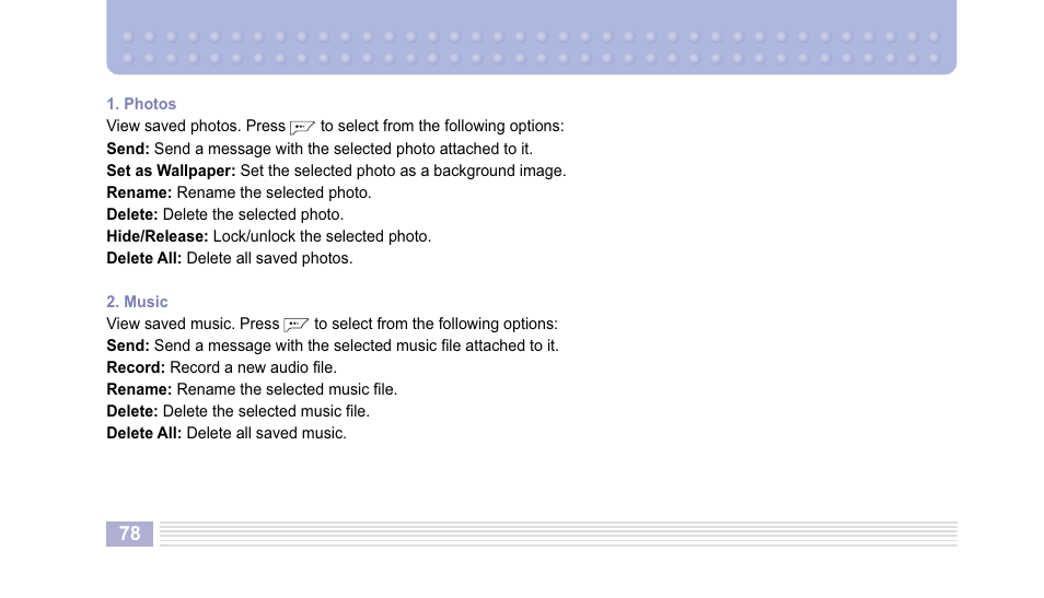Helio Kick Flip User Manual | Page 78 / 154