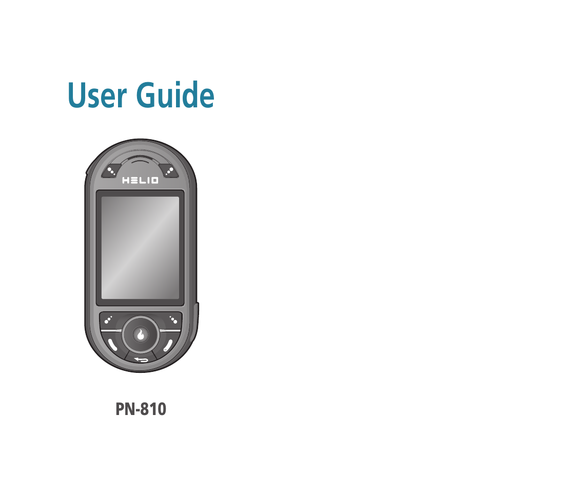 Helio PN-810 User Manual | 74 pages