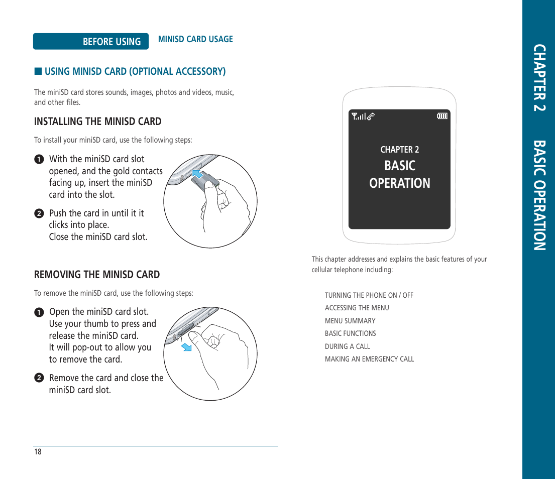 Chapter 2 basic opera tion, Basic operation | Helio PN-810 User Manual | Page 10 / 74