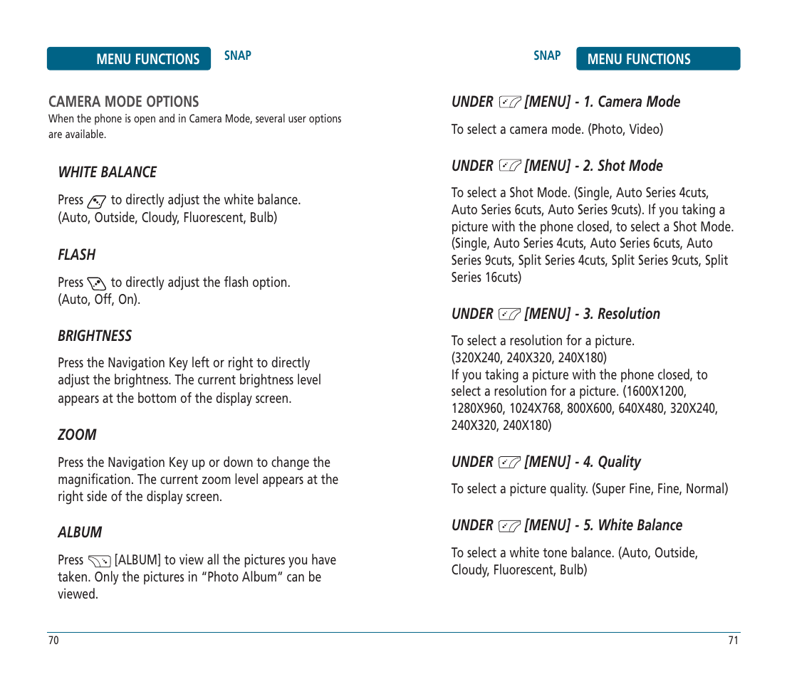 Helio PN-810 User Manual | Page 36 / 74