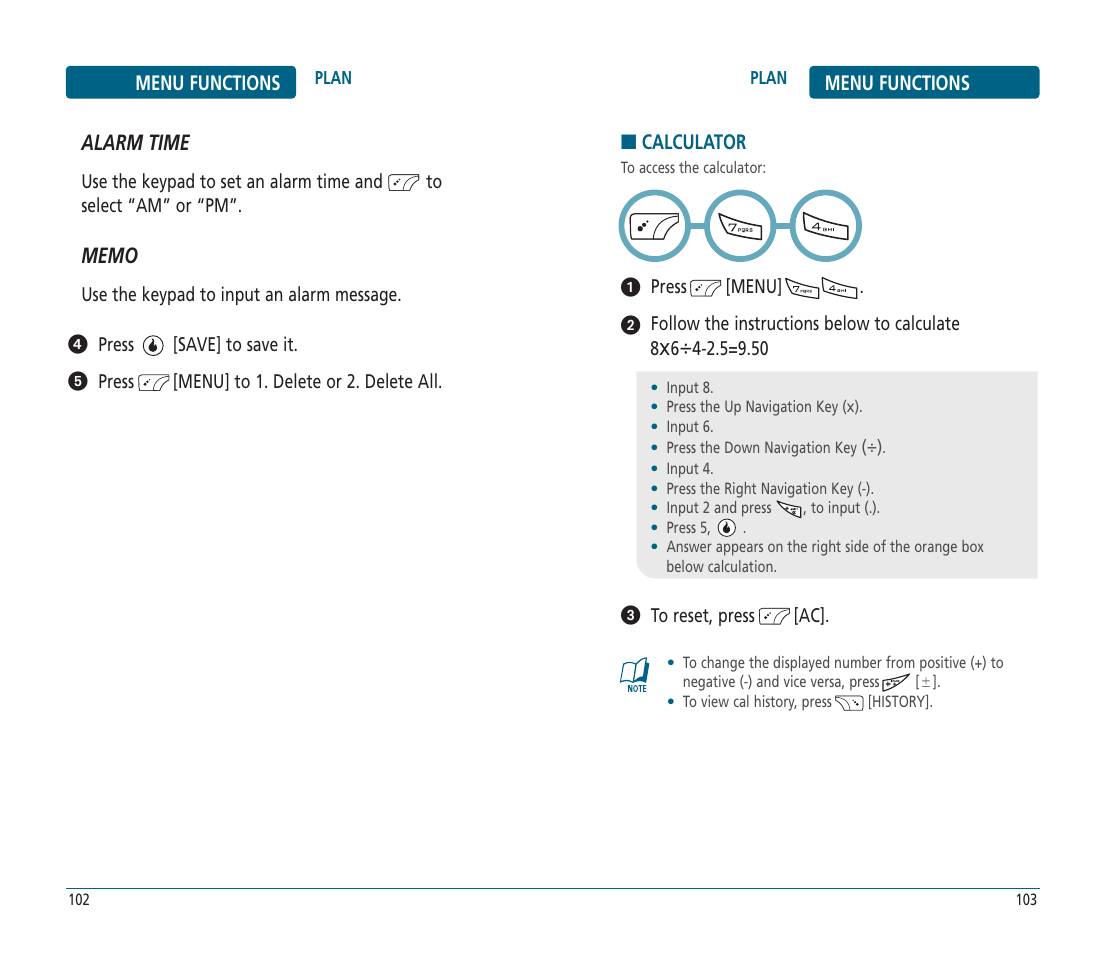 Alarm time | Helio PN-810 User Manual | Page 52 / 74