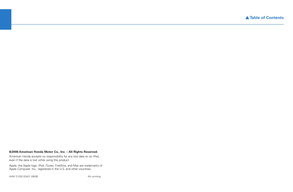 HONDA Accord Coupe User Manual | Page 23 / 23