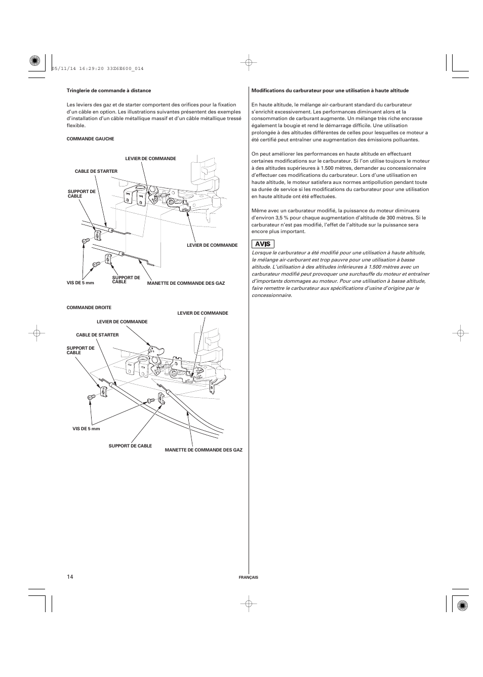 HONDA GXV610 User Manual | Page 33 / 55