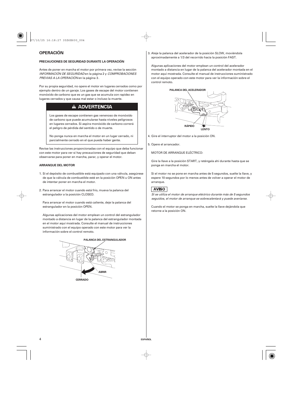 HONDA GXV610 User Manual | Page 41 / 55
