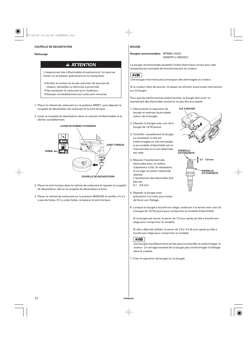 HONDA GX390 User Manual | Page 32 / 60