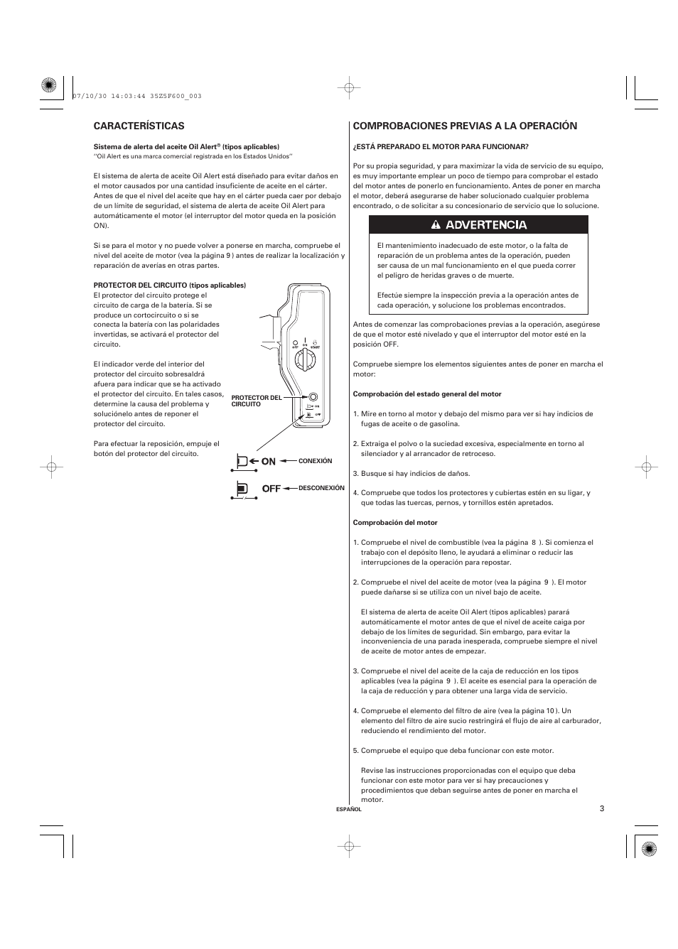 HONDA GX390 User Manual | Page 43 / 60