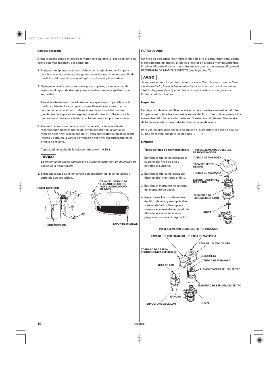 HONDA GX390 User Manual | Page 50 / 60