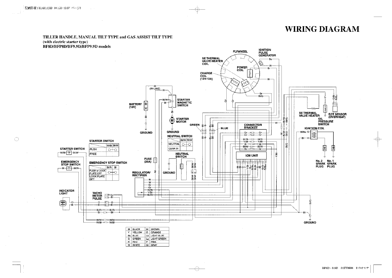 HONDA BFP8D User Manual | Page 134 / 137