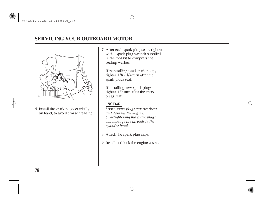 HONDA BFP8D User Manual | Page 80 / 137