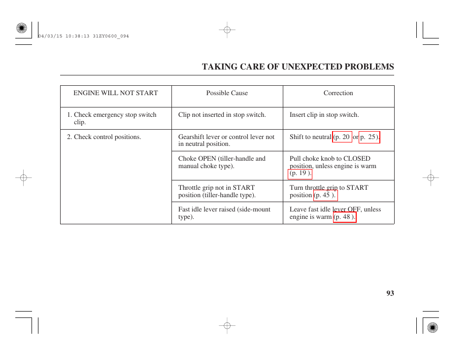 HONDA BFP8D User Manual | Page 95 / 137