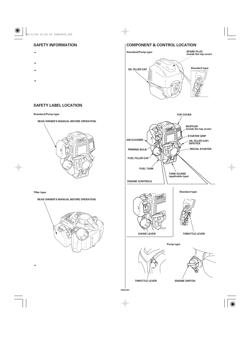 HONDA GX35 User Manual | Page 2 / 20