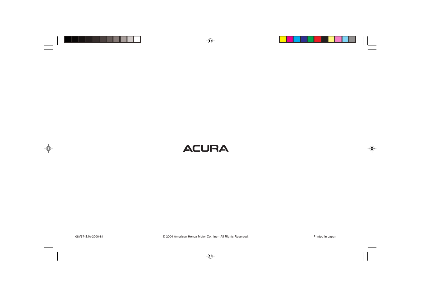 HONDA Backup Sensors RL User Manual | Page 16 / 16