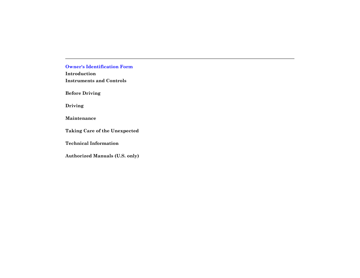 HONDA 1998 Civic GX User Manual | 1 page
