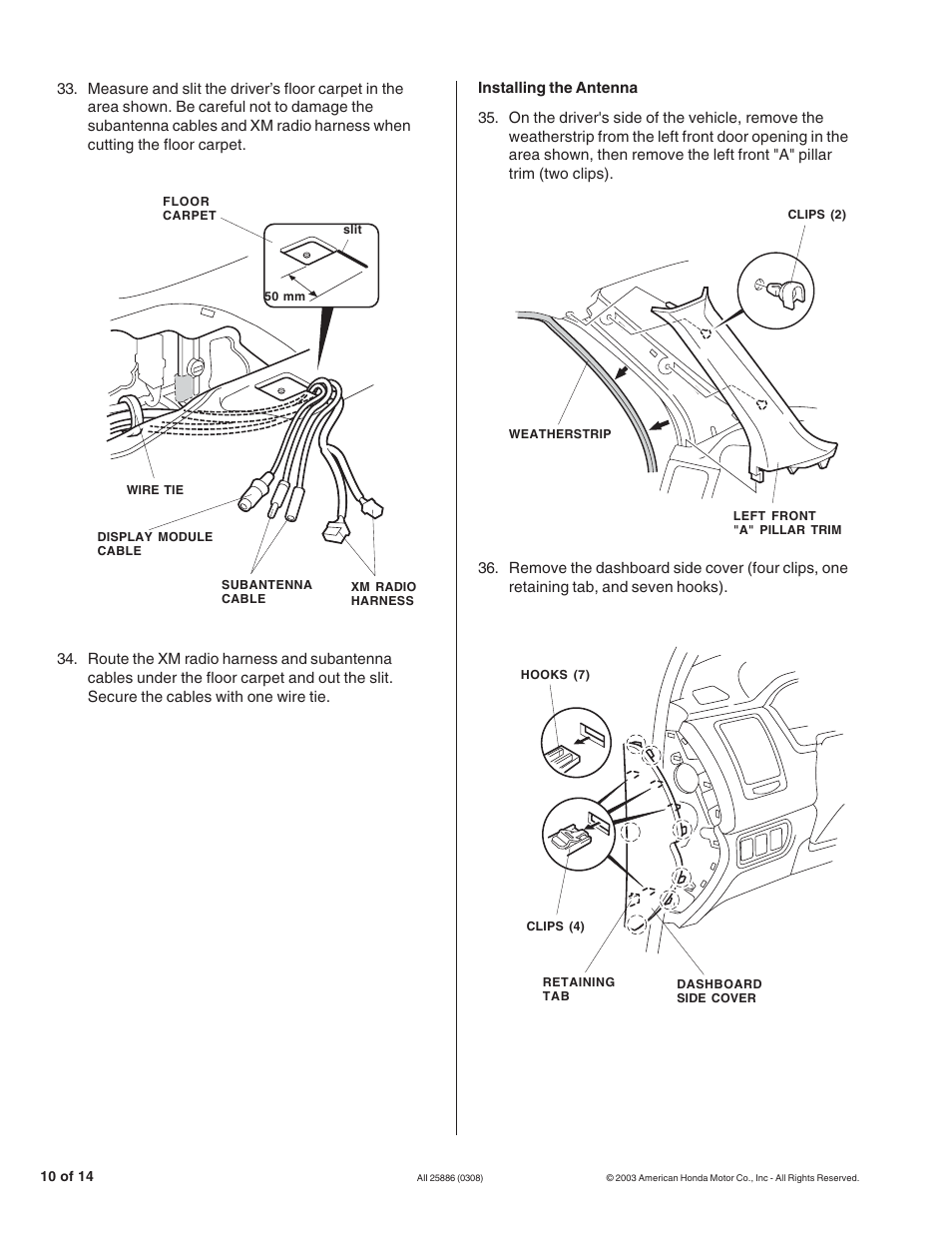 HONDA 08B15-S9V-100 User Manual | Page 10 / 14