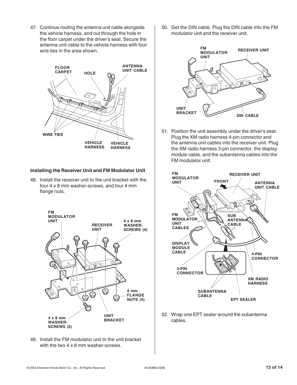 HONDA 08B15-S9V-100 User Manual | Page 13 / 14