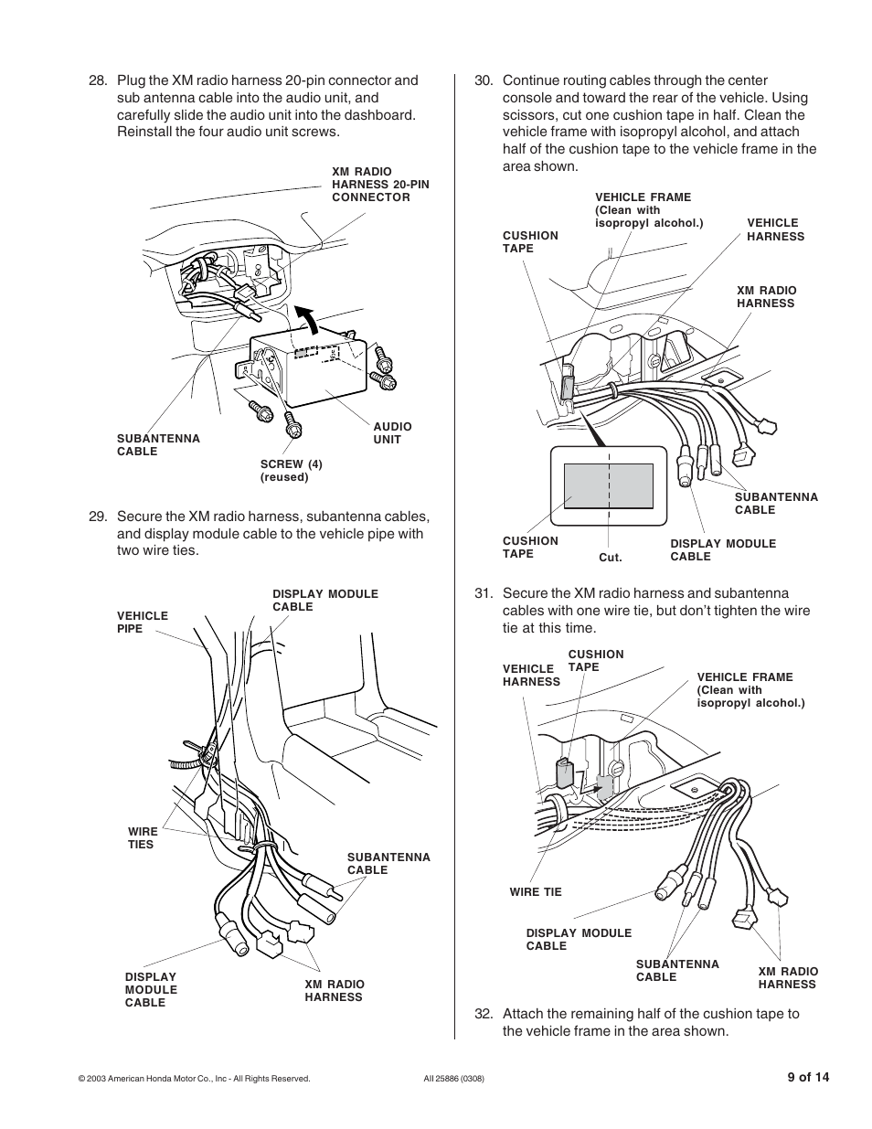 HONDA 08B15-S9V-100 User Manual | Page 9 / 14