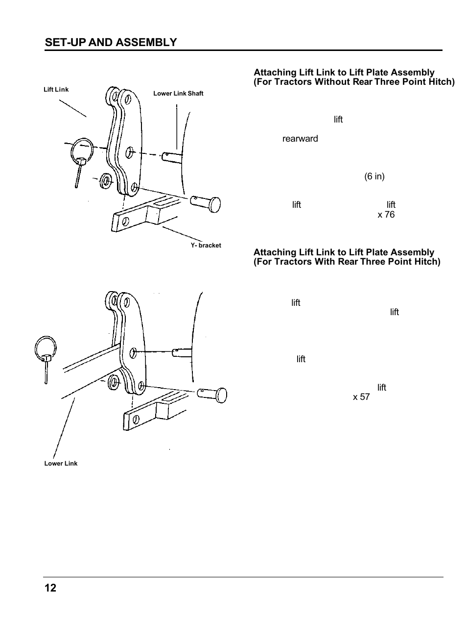 Set-up and assembly | HONDA MM60 User Manual | Page 13 / 59