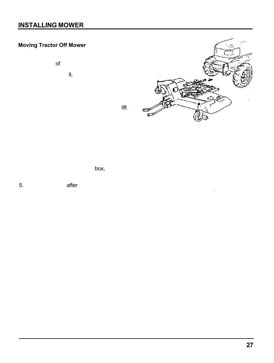 Installing mower | HONDA MM60 User Manual | Page 28 / 59