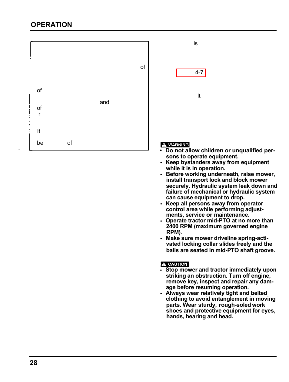 Operation | HONDA MM60 User Manual | Page 29 / 59