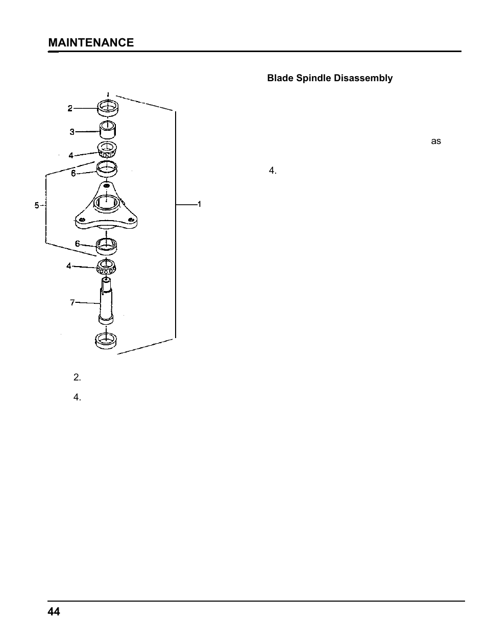 Maintenance | HONDA MM60 User Manual | Page 45 / 59